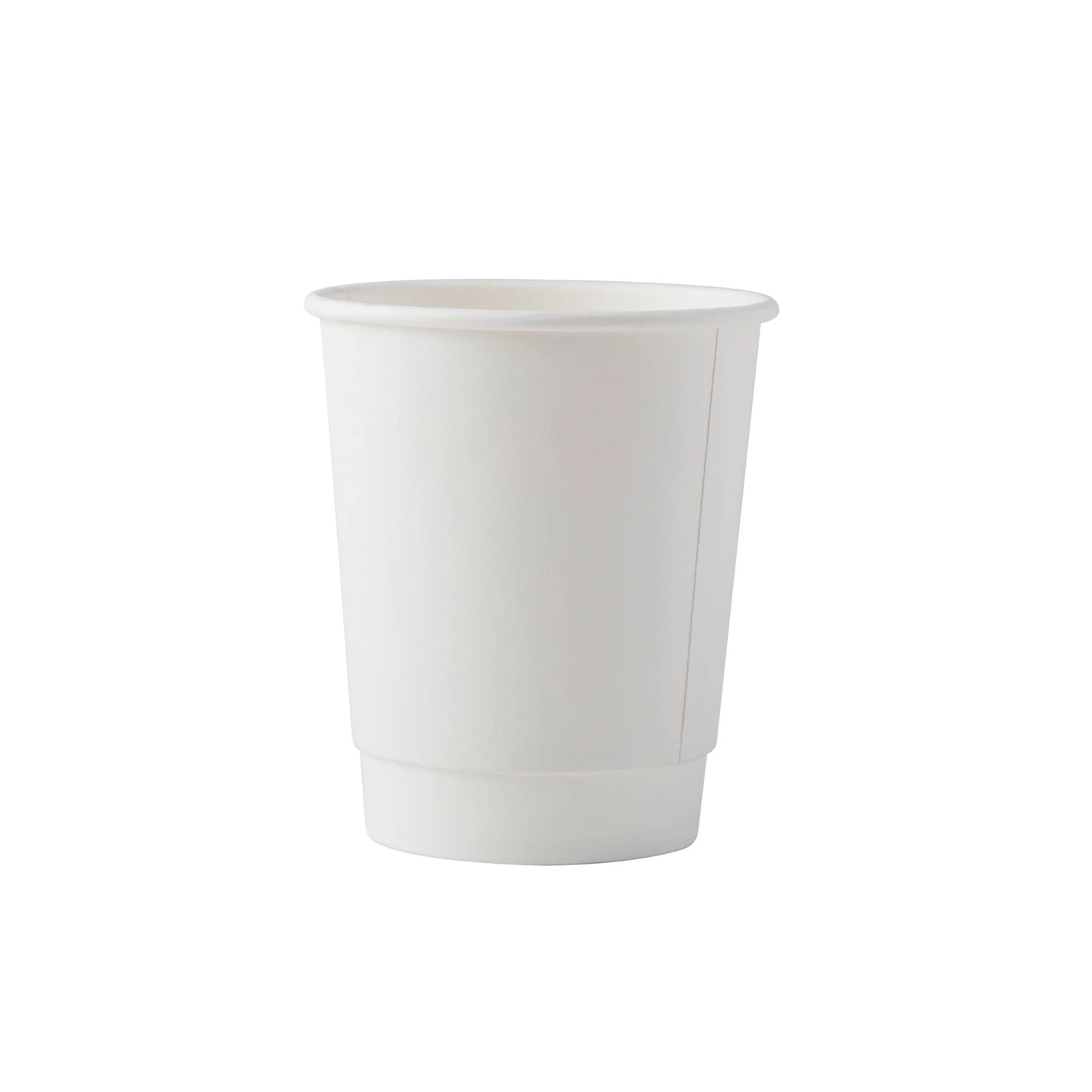 8 OZ DOUBLE WALL WHTIE PAPER HOT CUP PDWC-08