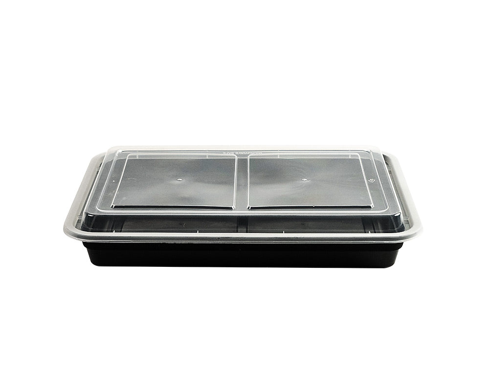 58OZ PLASTIC FOOD CONTAINER WITH LID (RECTANGULAR)