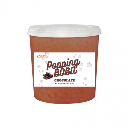 Chocolate Popping Boba - Jar (7LB)
