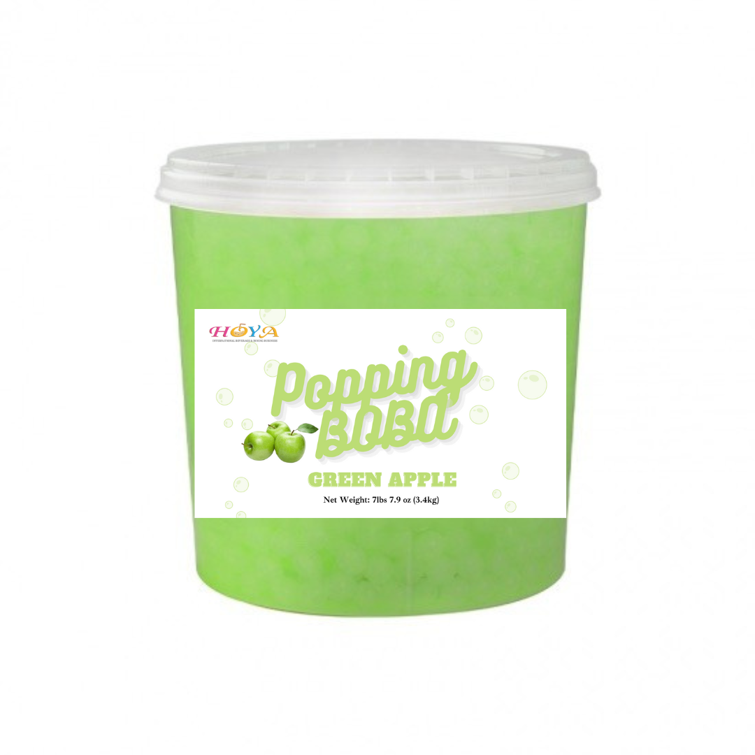 Green Apple Popping Boba - Jar (7LB)