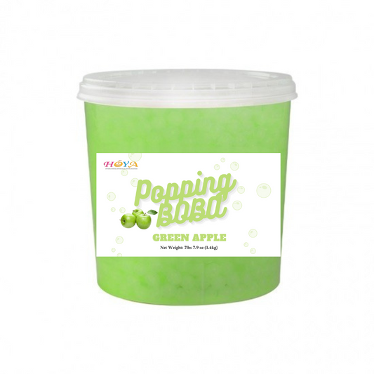 Green Apple Popping Boba - Jar (7LB)