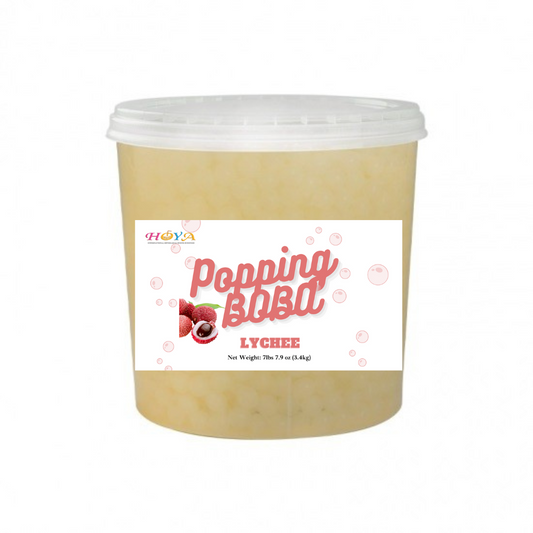 Lychee Popping Boba - Jar (7LB)