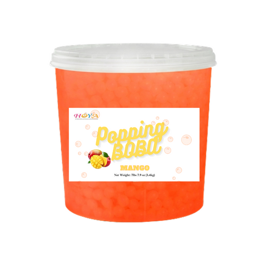 Mango Popping Boba - Jar (7LB)