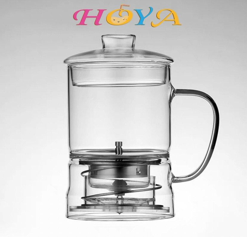 玻璃自動過濾茶壺 430毫升
