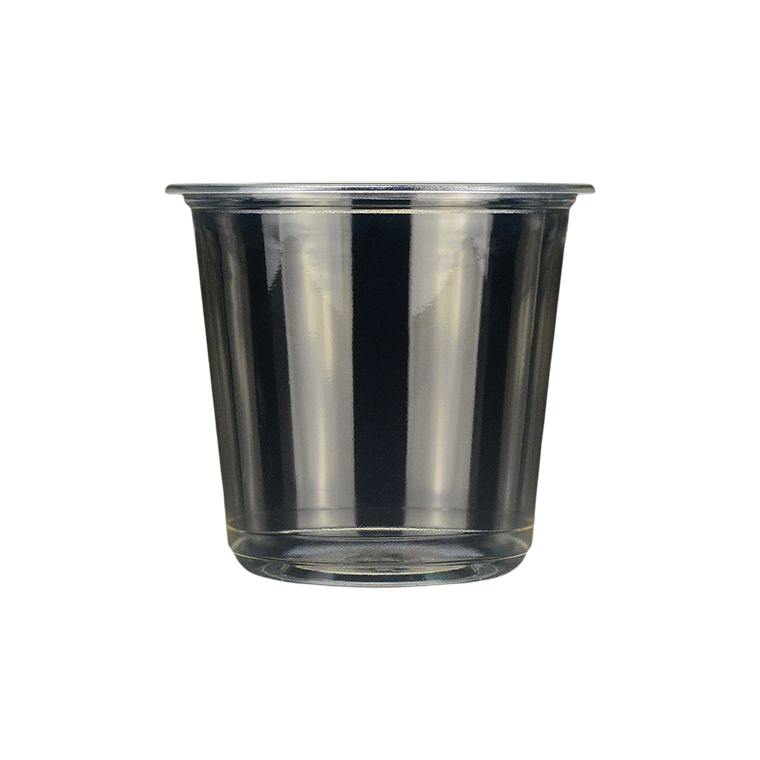 PLA塑膠U型冷飲杯,客製化印刷,(121 毫米),1箱(1000PCS)