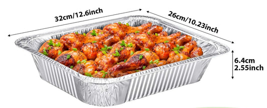 HALF SIZE DEEP ALUMINUM PAN 38g (HEAVY DUTY) AFC-HSDP-H