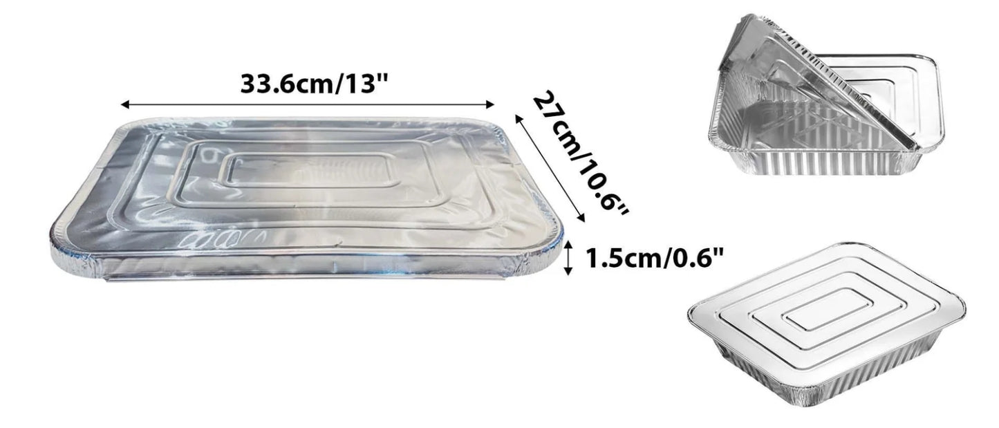 LIDS FOR HALF SIZE ALUMIUM PANS AFL-HSL100