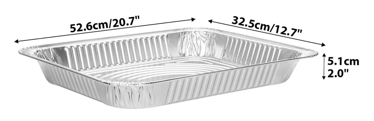 FULL SIZE MEDIUM ALUMINUM PAN 110G (HEAVY DUTY) AFC-FSMP-H