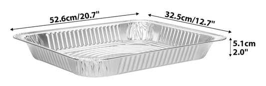 FULL SIZE MEDIUM ALUMINUM PAN 110G (HEAVY DUTY) AFC-FSMP-H