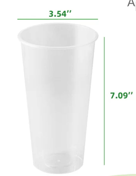 24OZ 90 PP CLEAR INJECTION CUP HS-9070
