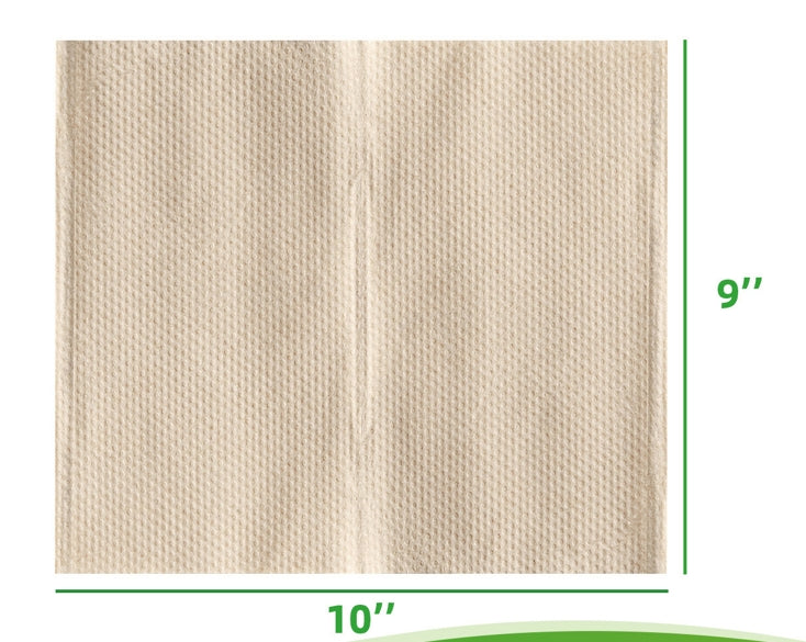 SINGLE FOLD TOWEL 1-PLY BROWN 10"×9" LP-SFT-4000B