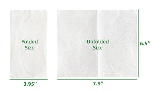 INTERFOLD NAPKIN 2-PLY 7.9"×6.5" CP-IFN6000