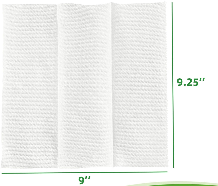 MULTIFOLD HAND TOWEL 1 PLY 9.25"×9" CP-MHT4000