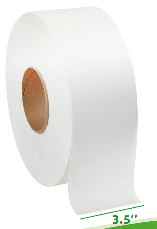 JUMBO ROLL TISSUE 2-PLY 3.5"×1000' JRT-12