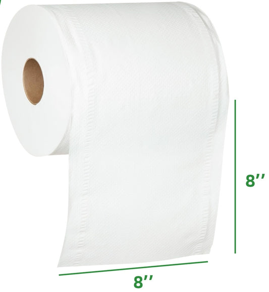 CENTER PULL PAPER TOWEL ROLL 8"x 8"x 600SHEETS CPTR-88600