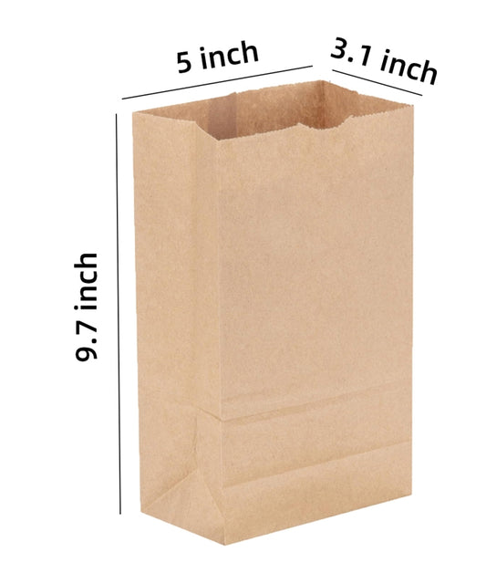 4 LBS KRAFT PAPER BAG 5"*3.1"*9.7" CY-SB4
