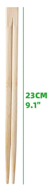 23CM BAMBOO CHOPSTICKS PAPER WARPPED (TWIN) BC-4823T
