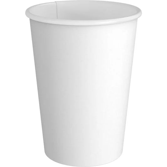 12 OZ WHITE PAPER HOT CUP PAPC12