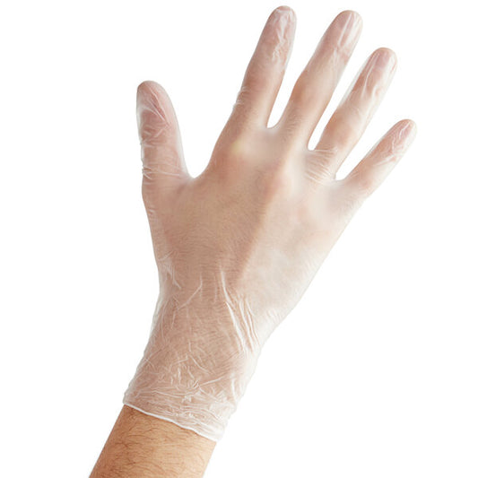 FOOD SERVICE DISPOSABLE VINYL GLOVE X-LARGE DVG-38-XL