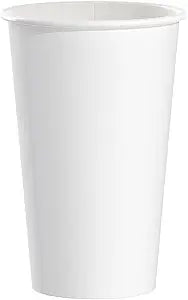 16 OZ WHITE PAPER HOT CUP PAPC16