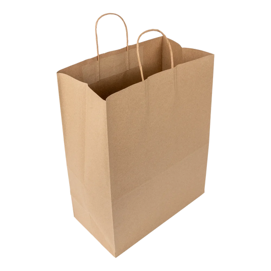 #14 KRAFT PAPER BAG WITH TWIST HANDLE 14"*10"*15.5" 110gms KPB14