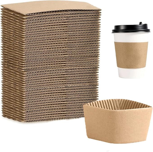 8 OZ KRAFT PAPER CUP SLEEVE PCS-08
