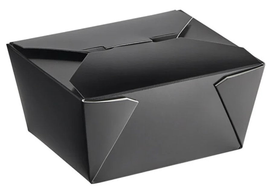 #1 BLACK PAPER TAKE-OUT BOX 5"*4.5"*2.5" CY-BTB1