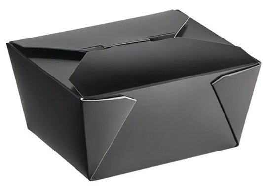 #1 BLACK PAPER TAKE-OUT BOX 5"*4.5"*2.5" CY-BTB1