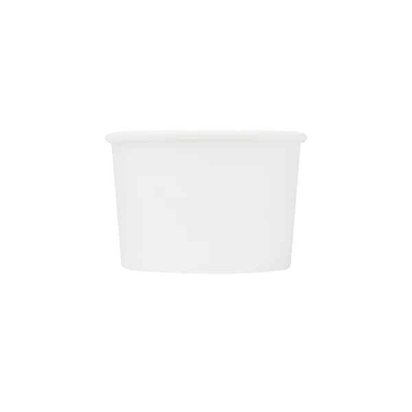 8 OZ WHITE PAPER FOOD CUP CY-PFC08