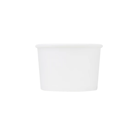 8 OZ WHITE PAPER FOOD CUP CY-PFC08