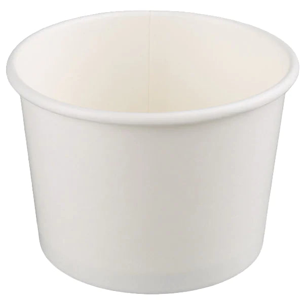 12 OZ WHITE PAPER FOOD CUP CY-PFC12