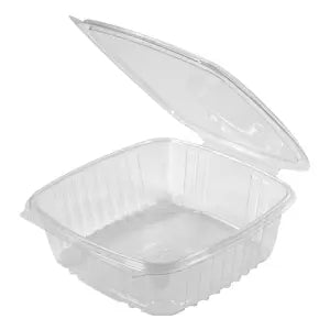 48 OZ CLEAR HINGED RECTANGULAR CONTAINER HRC-48C