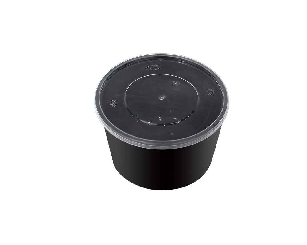 1750ML PLASTIC FOOD CONTAINER WITH LID(ROUND)