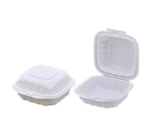 6" HINGED LID TO-GO CONTAINER LARGE