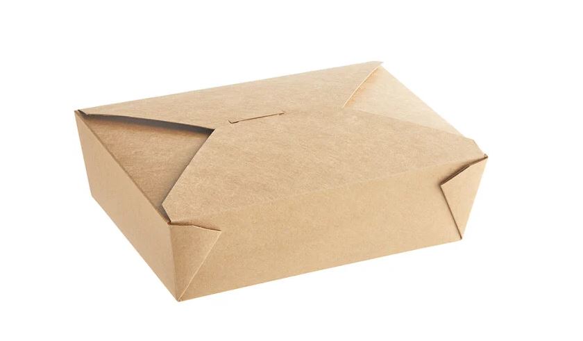 #2 KRAFT TAKE-OUT BOX 8.5"*6.25"*1.875" CY-KTB2