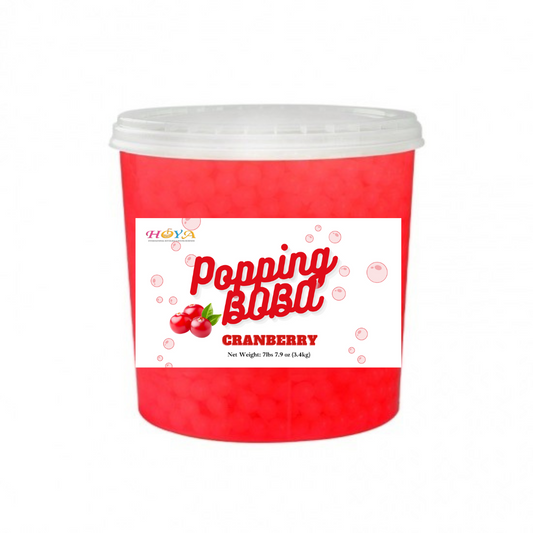 Cranberry Popping Boba
