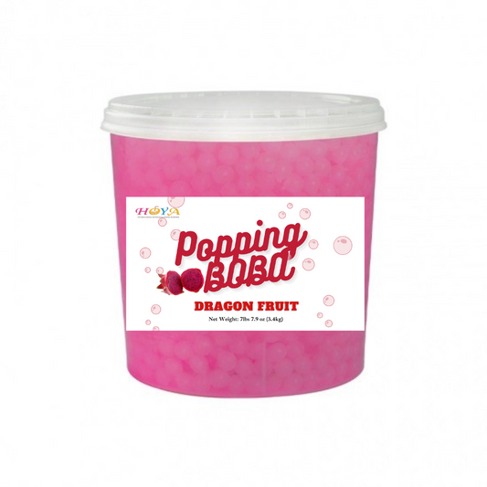 Dragon Fruit Popping Boba