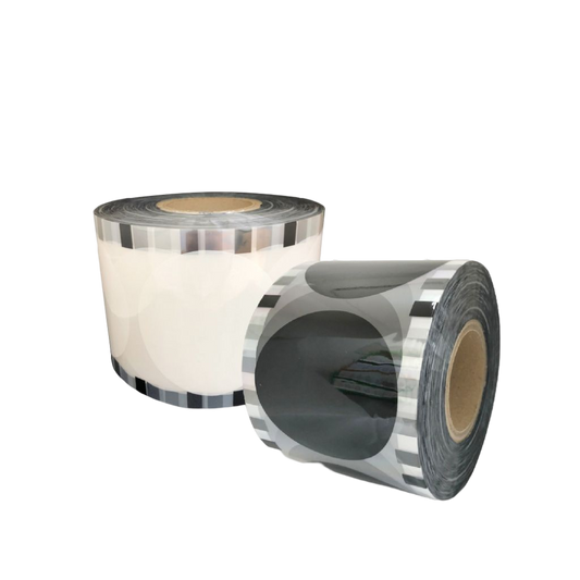 PP/PET (90~120mm) Sealing Film, Custom Print,  - Clear, 6 Rolls, 1 BOX(6PCS)