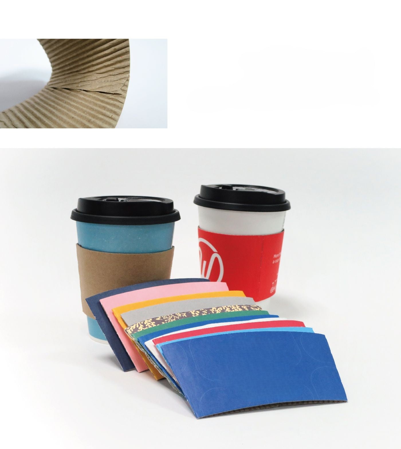 HOYA Customizable Kraft Paper Cup Sleeve