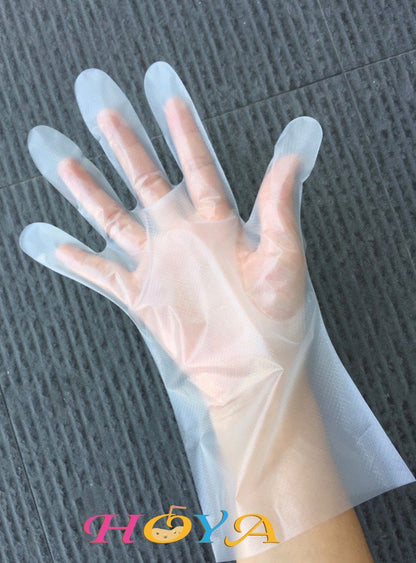 TPE Powder-Free Glove (Clear) - Large